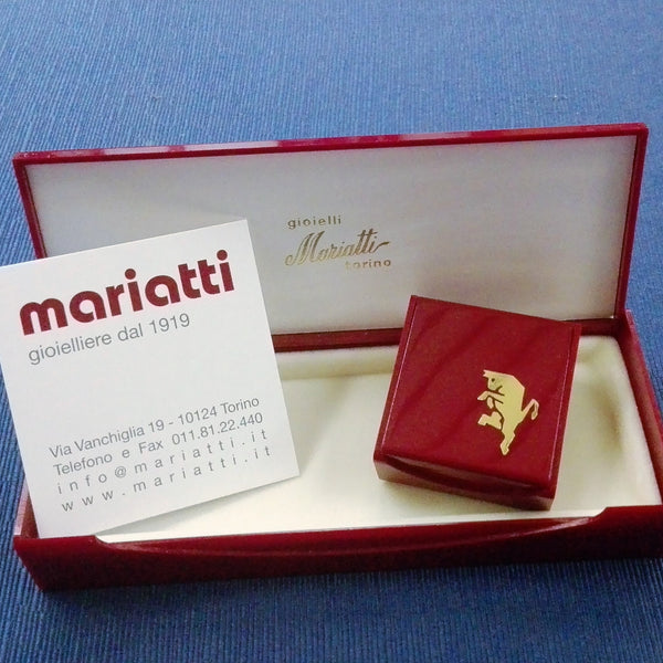 Mariatti - Ciondolo Lingotto Toro - Gioielleria Mariatti Torino - Gioielli e oggetti del Toro