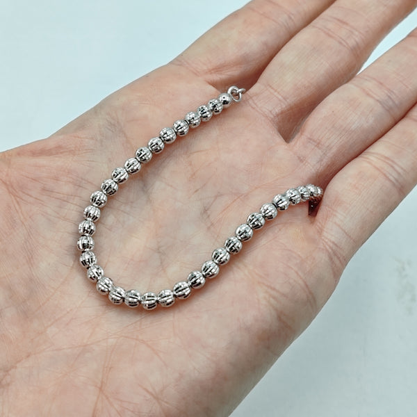 Desmos - Bracciale in argento diamantato - Gioielleria Mariatti Torino
