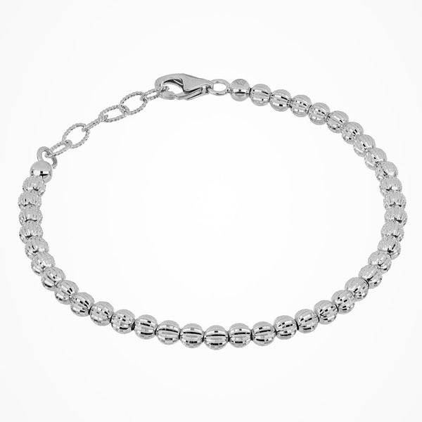 Desmos - Bracciale in argento diamantato - Gioielleria Mariatti Torino