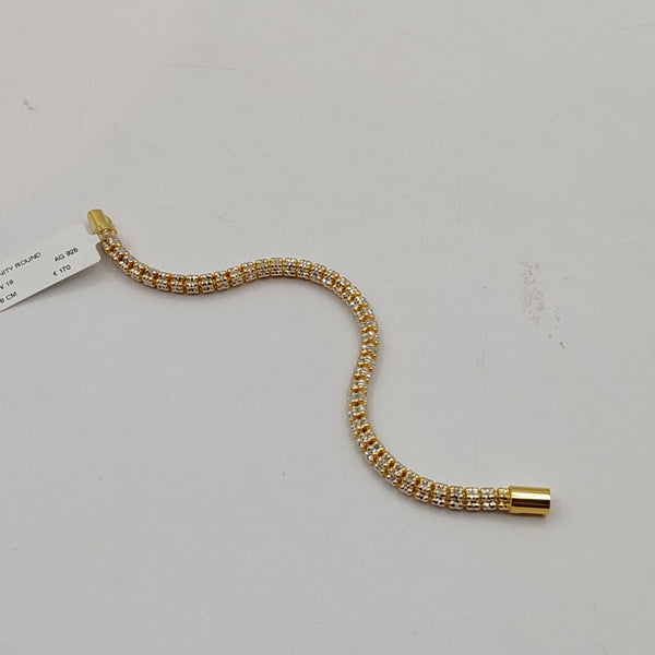 Desmos - Orecchini pendenti in argento diamantato - Gioielleria Mariatti Torino