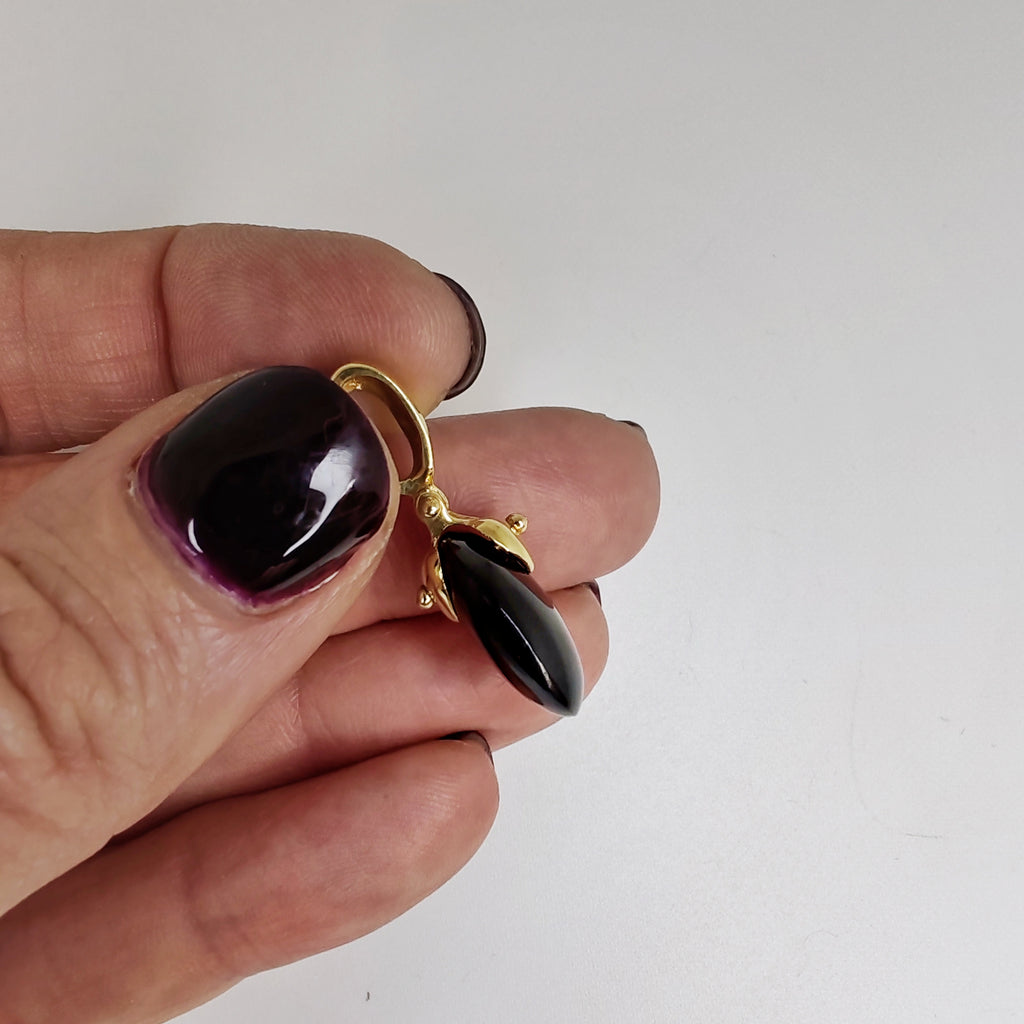 Ciondolo Con Granato E Diamanti - Foto 6