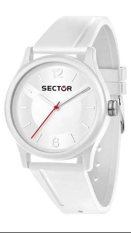 Sector - Orologio EX-Q al quarzo con quadrante, cinturino e cassa bianchi - Gioielleria Mariatti Torino