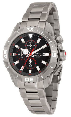 Sector - Orologio Legend 43 mm con cassa e bracciale titanio, 10 atmosfere di impermeabilità - Gioielleria Mariatti Torino