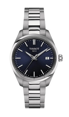 Tissot - Orologio PR100 quadrante blu 34 mm - Gioielleria Mariatti Torino