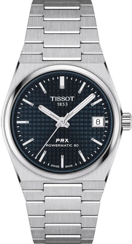 Tissot - Orologio PRX Powermatic 80 35mm con quadrante blu - Gioielleria Mariatti Torino