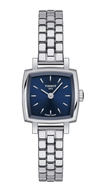 Tissot - Orologio Lovely Square quadrante blu - Gioielleria Mariatti 