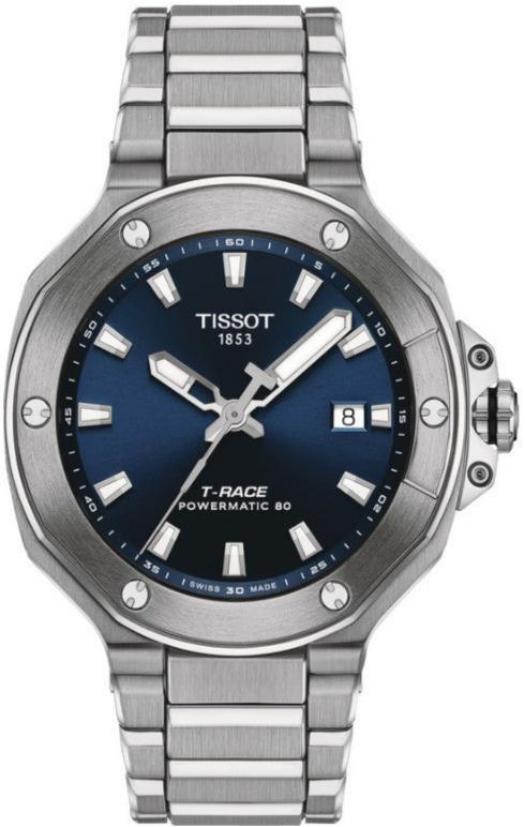 Tissot - Orologio T-Race Powermatic 80 41mm con quadrante blu - Gioielleria Mariatti Torino