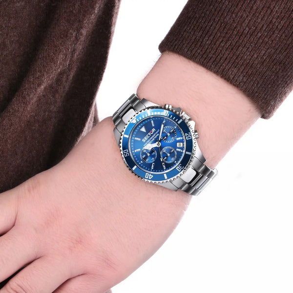 Orologio 230 cronografo Blue Dial blu