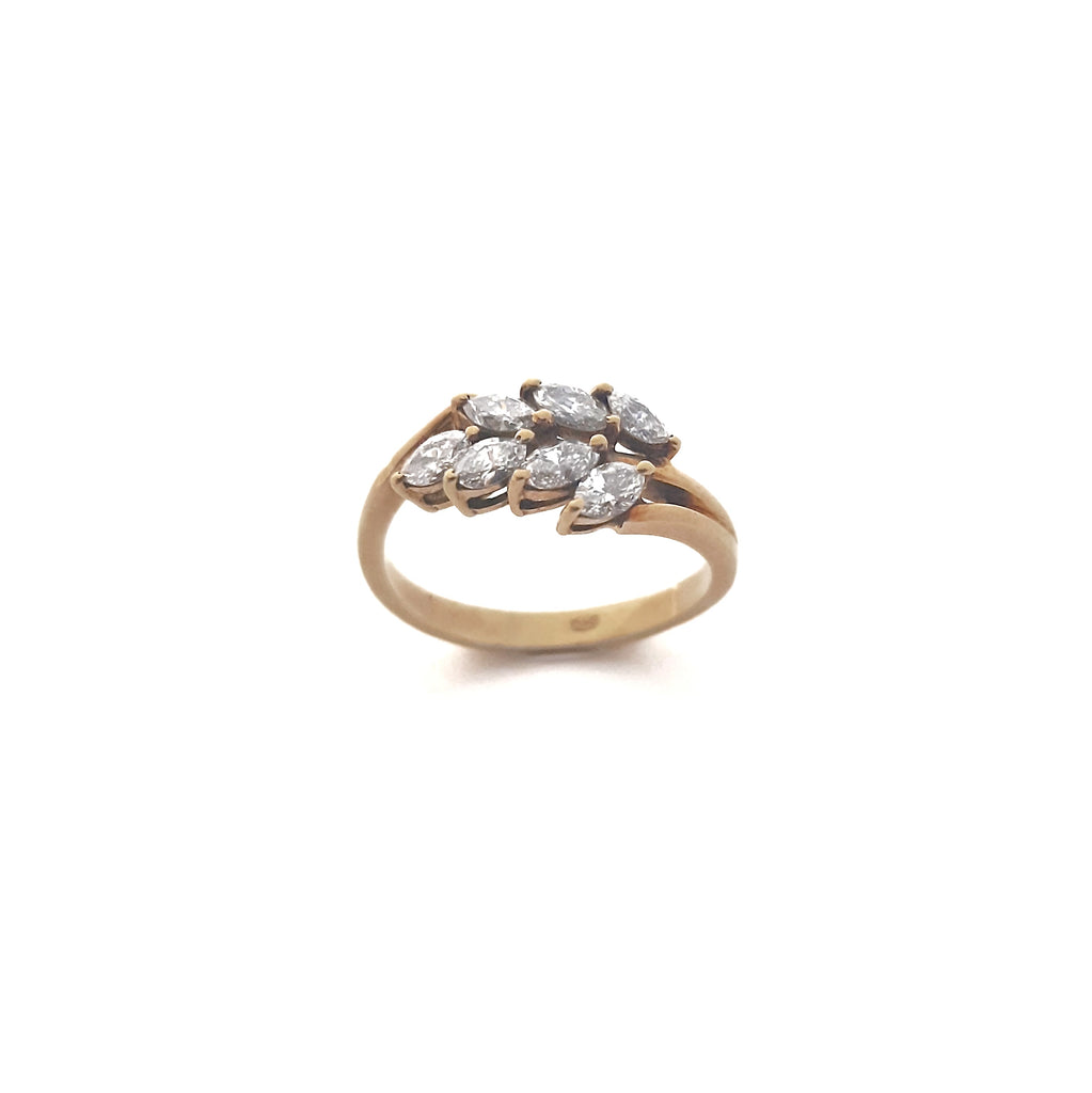 Anello di fidanzamento in oro e diamanti – Gioielleria Mariatti Torino