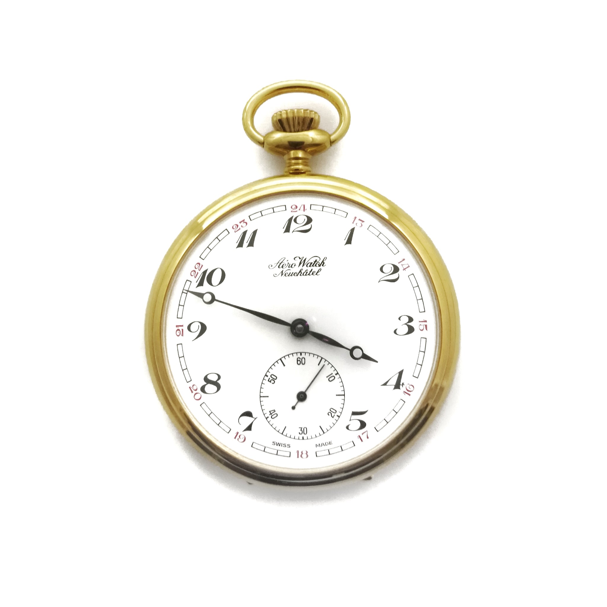 Orologio da tasca laminato meccanico Aero Watch - Gioielleria Mariatti Torino